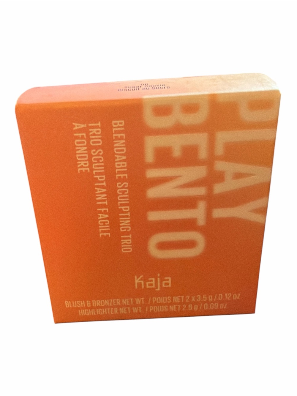 NIB Kaja Play Bento Blendable Sculpting Trio — 00 Sugar Cookie